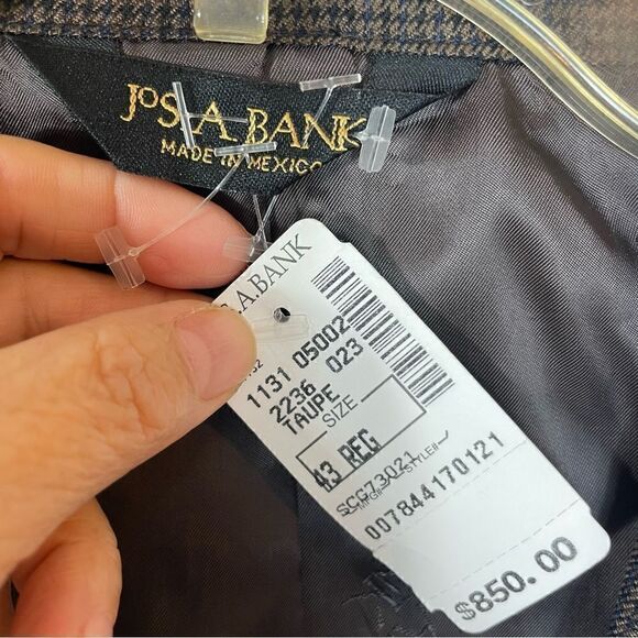 Jos.A.BANK SILK AND WOOL SUITS - Picture 3 of 8